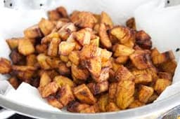 Diced Plaintain