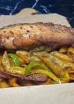 Penne pasta with turkey